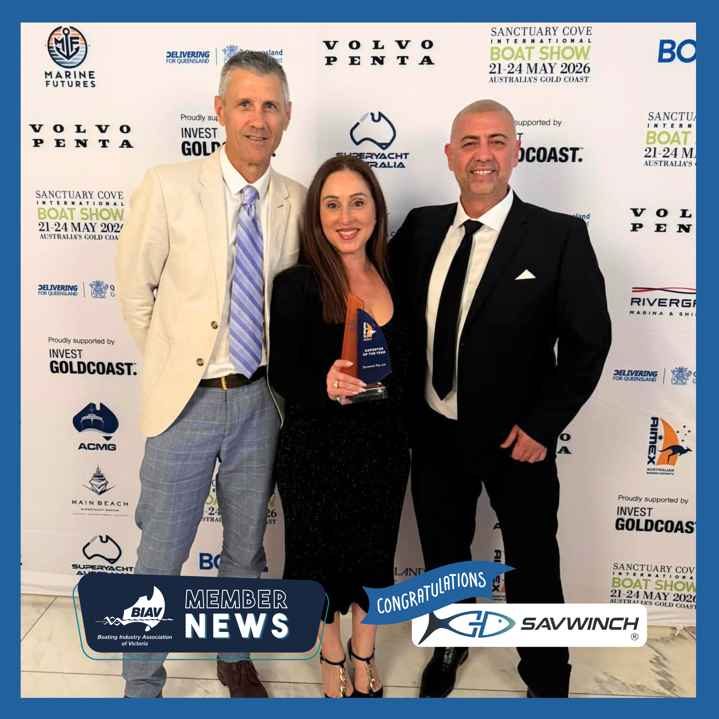 Savwinch Wins Exporter of the Year