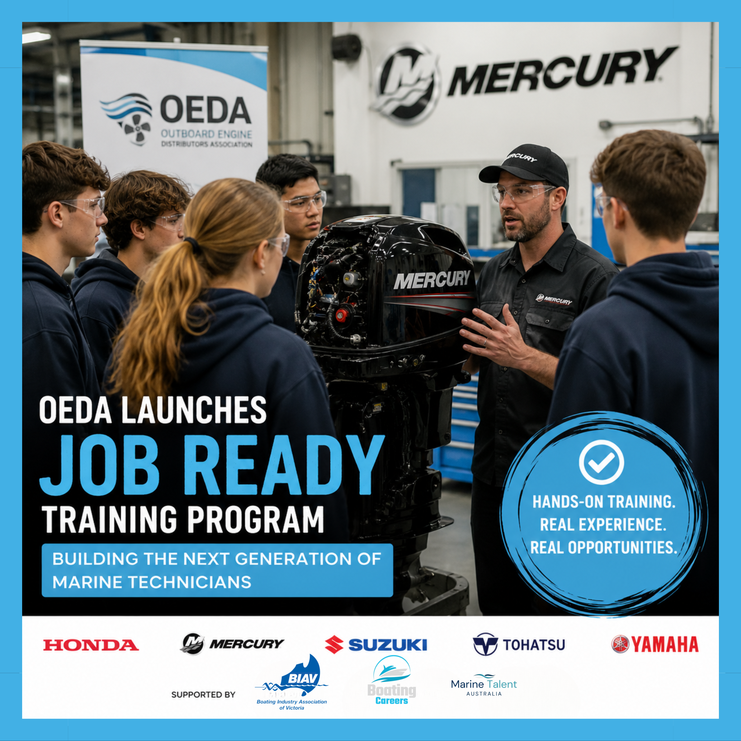 OEDA Launches New 'Job Ready' Marine Technician Program