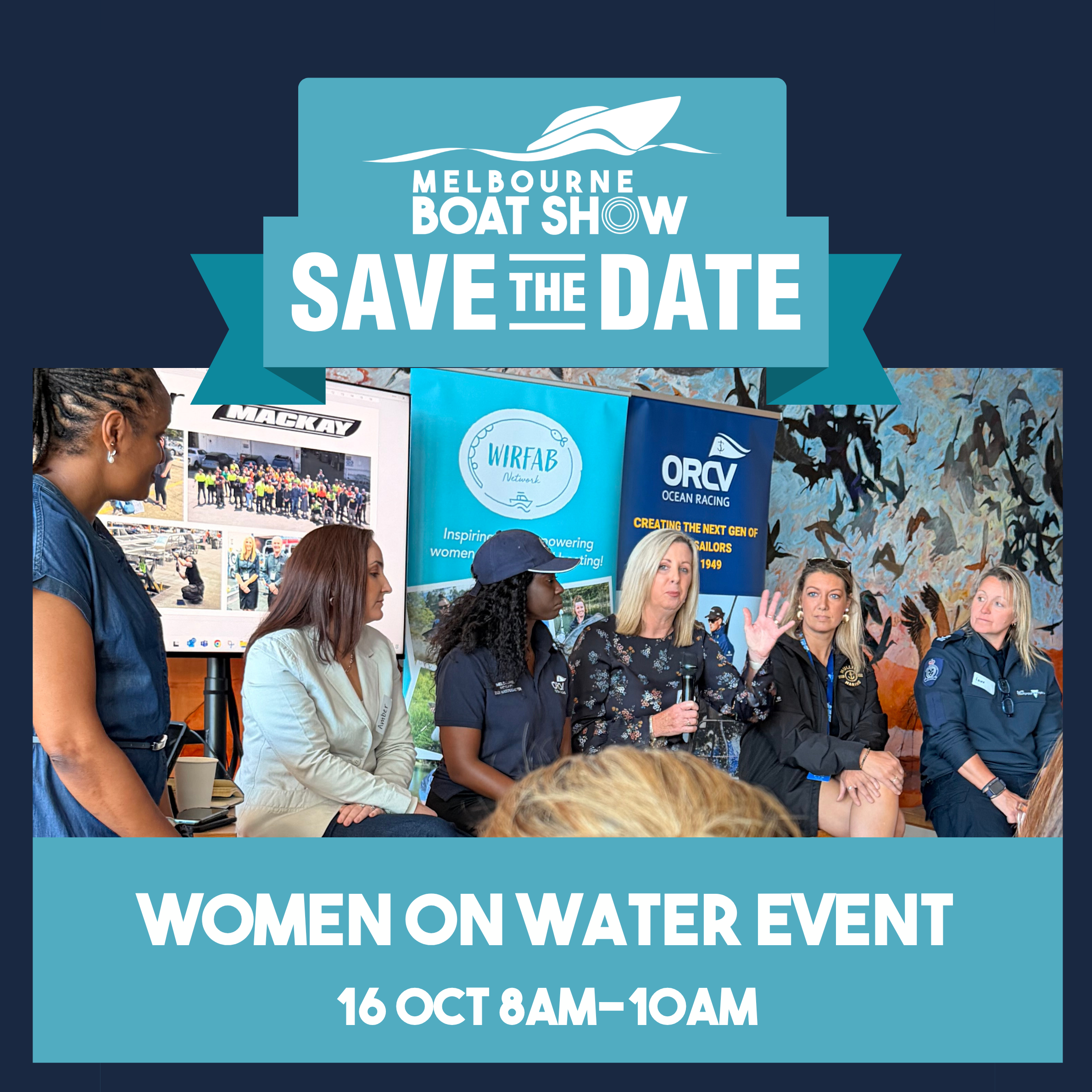 Save the Date: Women on Water Returns to the Melbourne Boat Show