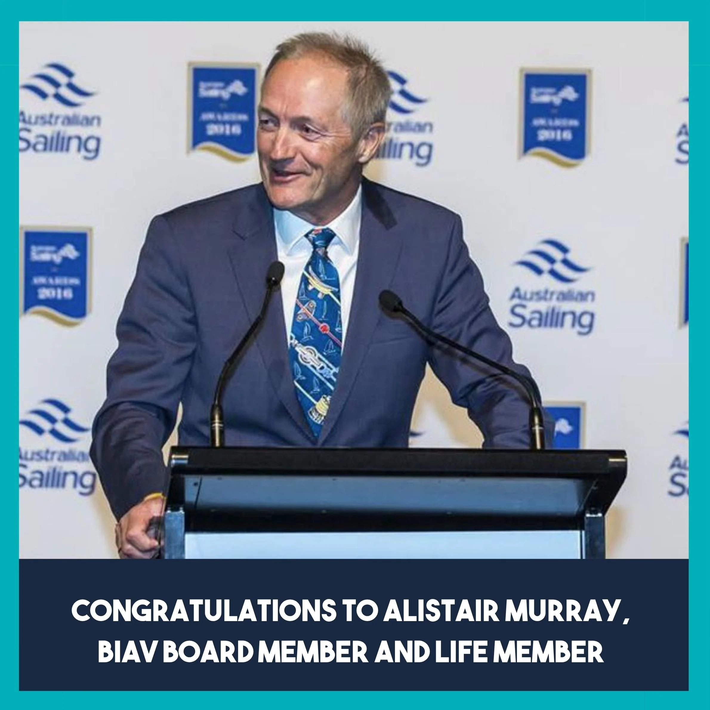 Alistair Murray Honoured with Lifetime Achievement Award