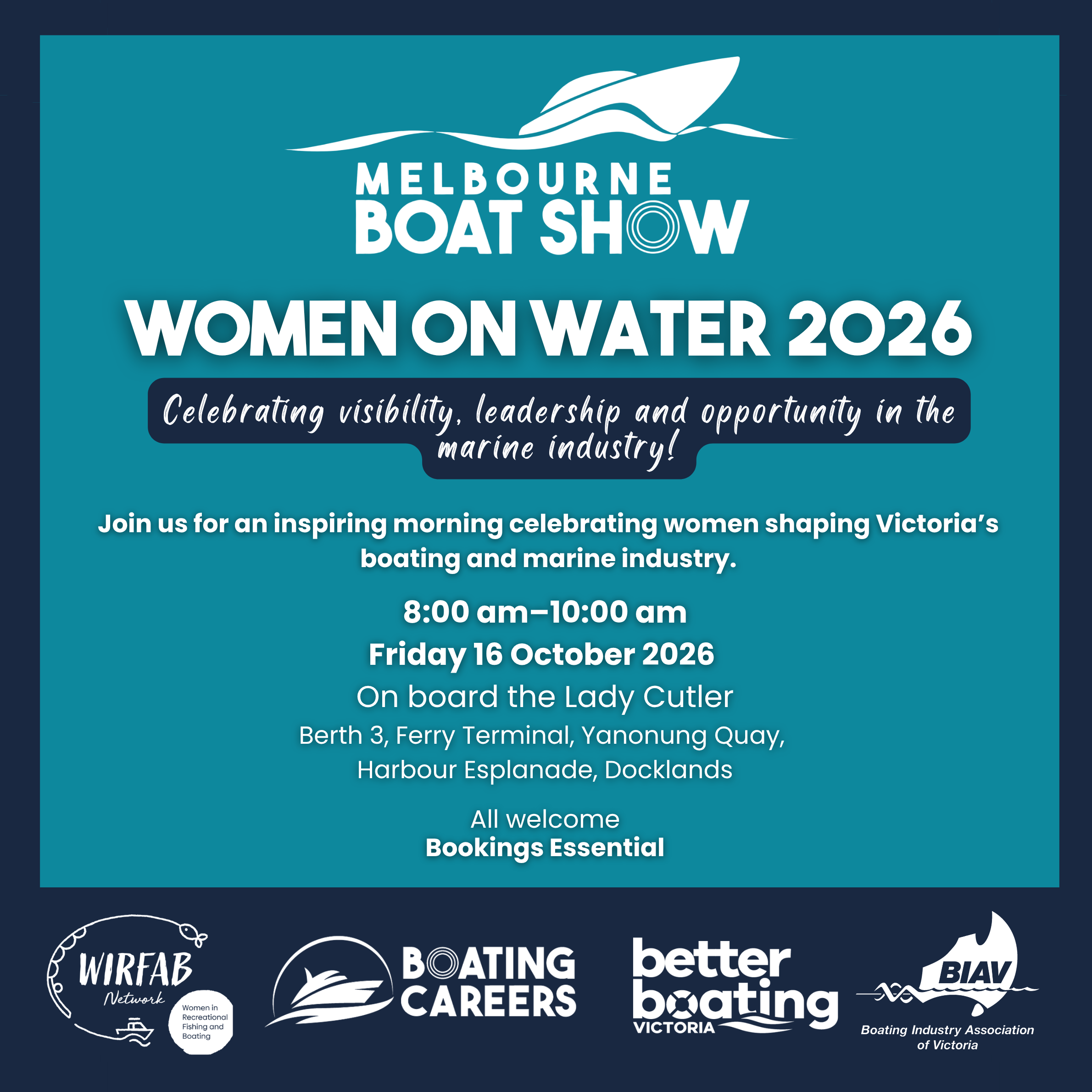 Join Us for Women on Water 2026