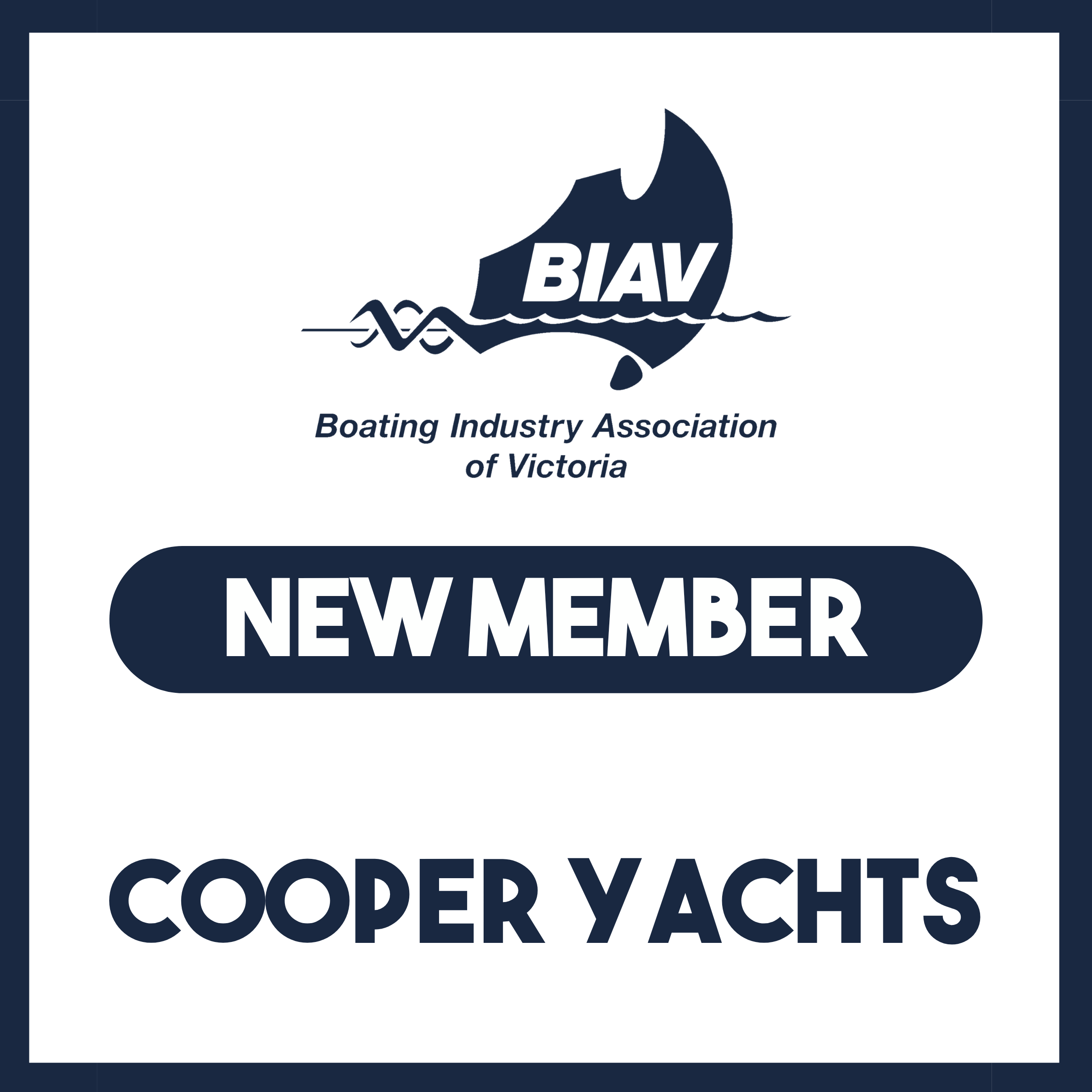 Welcome to BIAV: Cooper Yachts Australia