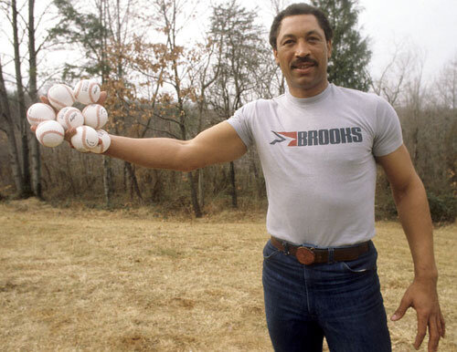 How many baseballs can you hold in one hand? — THE GLORY OF BASEBALL