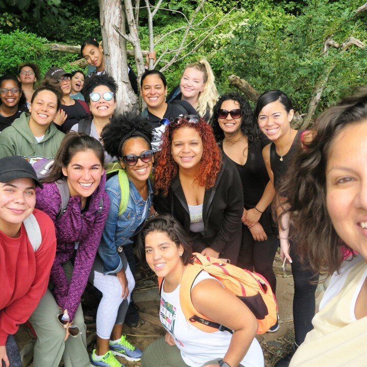 Are privates hikes more your vibe?​​​​​​​​
​​​​​​​​
Because I've been doing them for spiritual leaders in our community like Melanie Santos and her membership. This is us at the Palsades Interstate Park in New Jersey. Every hike with this group has b