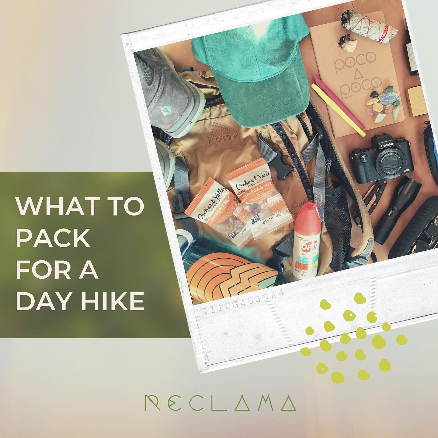 What to pack in your hiking bag when you need the essentials but also need to spiritually connect with nature is what this should be called&hellip; 🥾🔮✍🏽

Because we don&rsquo;t hike like everyone else and that&rsquo;s more than okay 🥾 Here, it&rs