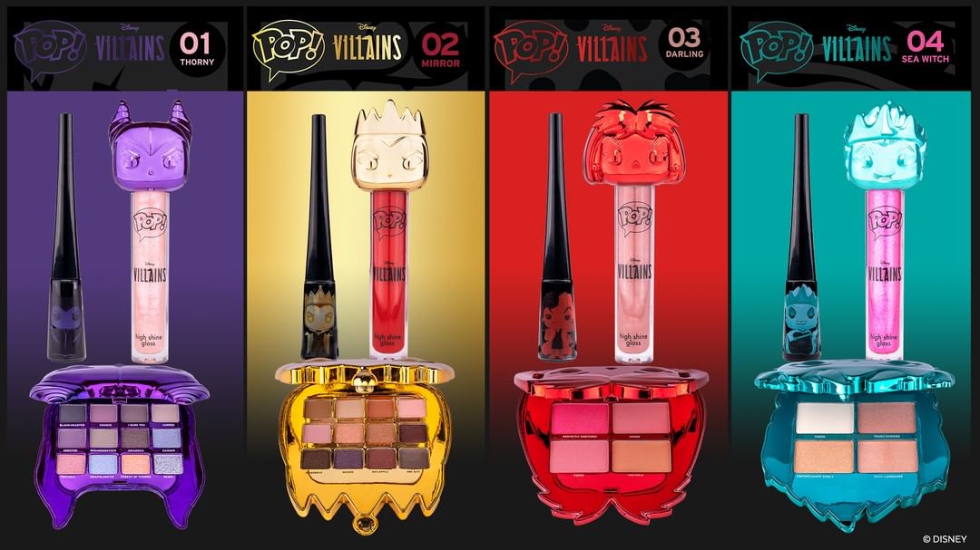  Funko Pop estrena colección de maquillaje con villanos de Disney — DMX3