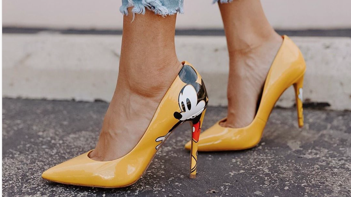 Aldo Mickey Mickey Mouse Stilettos Mickey Minnie Aldo Pumps Heels