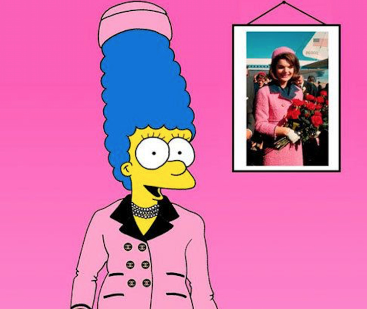 El mítico traje Chanel de Marge en The Simpsons — DMX32