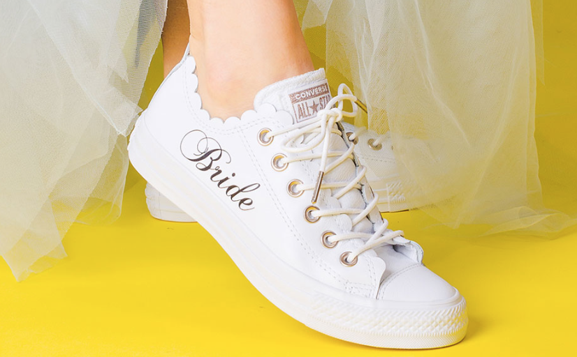 zapatillas únicas converse de boda converse personalizado Bodas Zapatos Zapatos de boda para mujer converse nupcial Pearl Converse converse de novia 