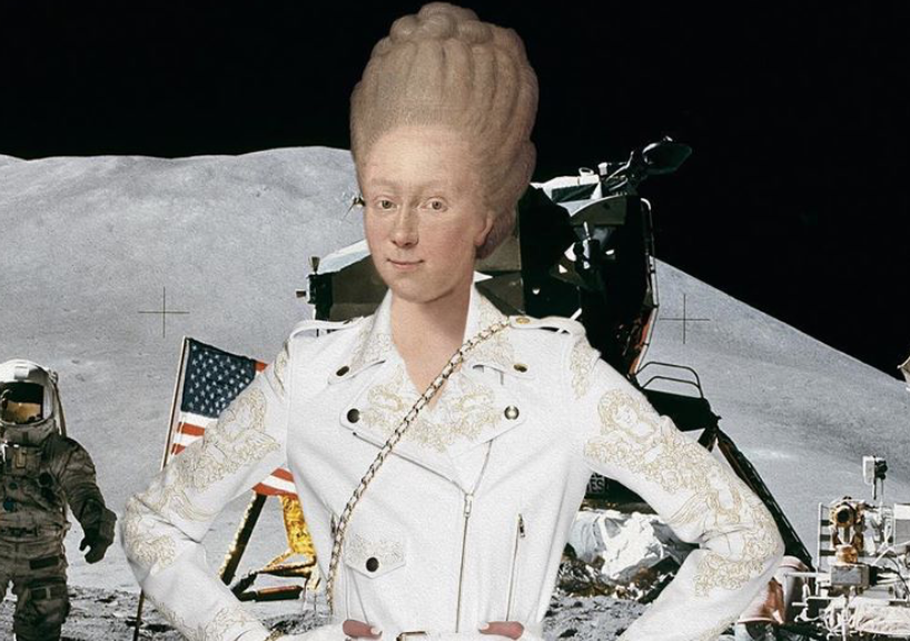 Edwin Antonio, el ilustrador que viste famosas obras de arte muy a la moda