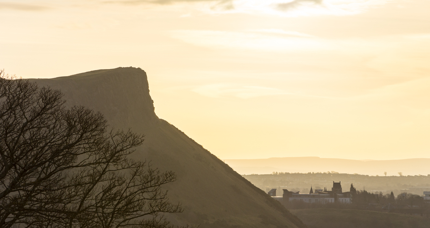 Salisbury Craggs, Edinburgh, December 2018