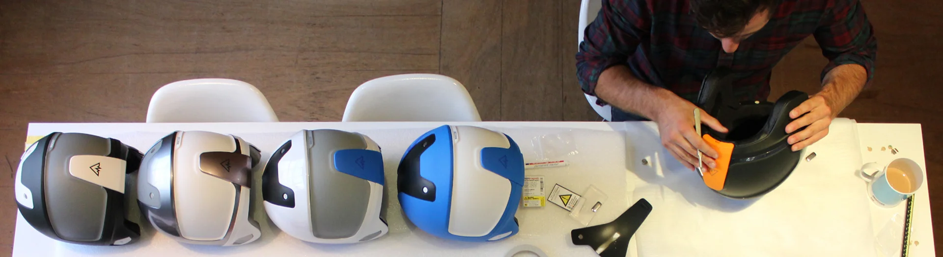 Curventa - prototyping - model making - helmets - link pro