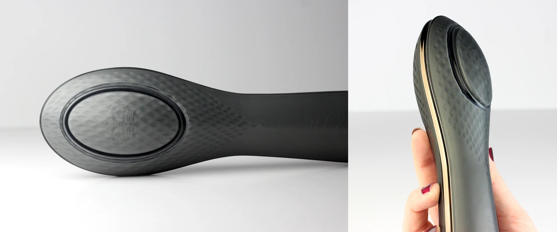 Curventa - Queen Bee - Hot Octopuss - Overview - cmf - premium - sex toy - technology - in use - detail - texture - main pad - clear