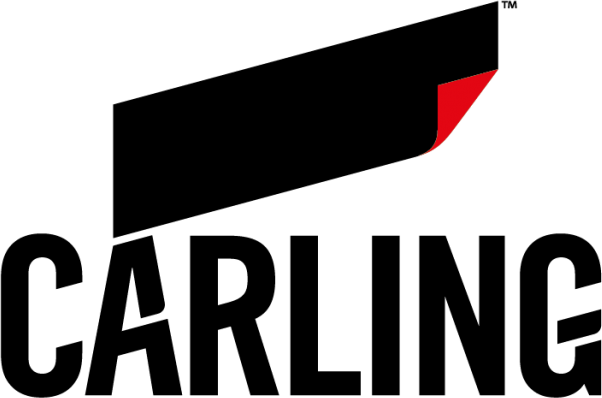 carling logo for beer button