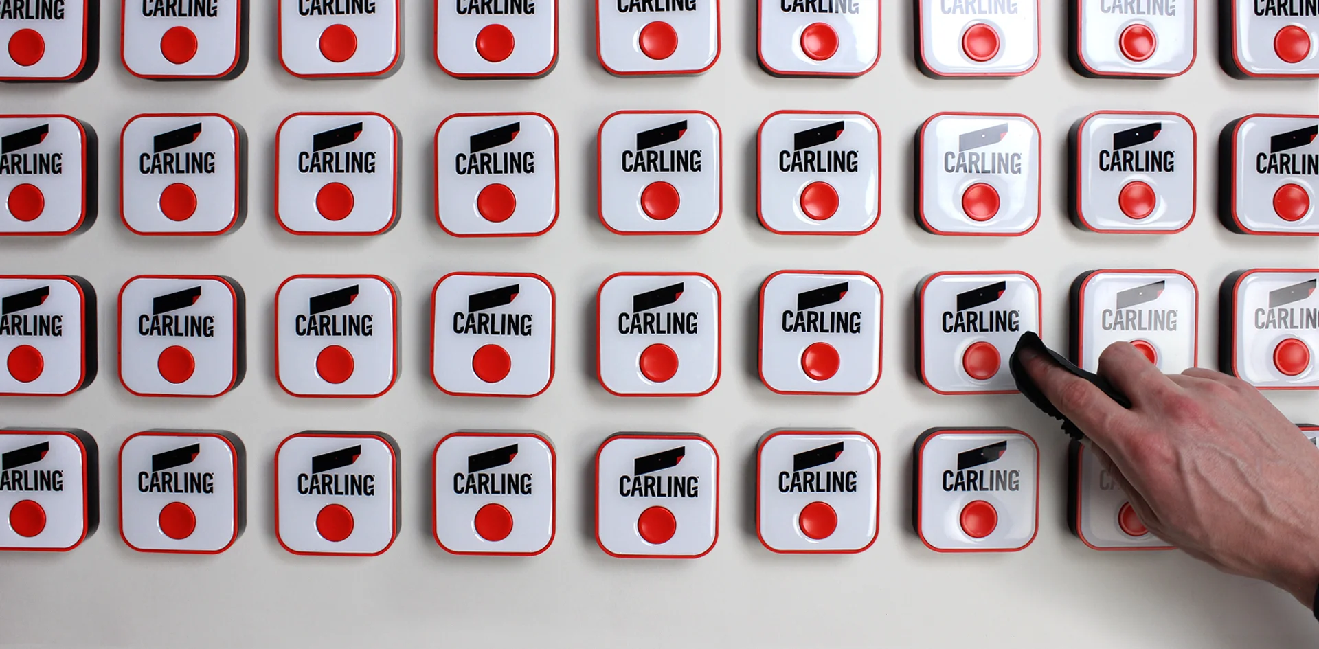 Beer Button | Manufacturing line up