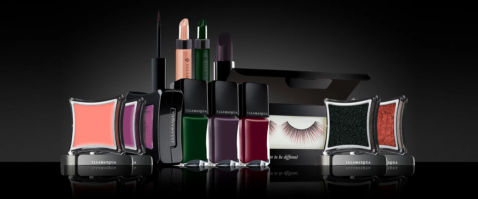 Illamasqua - curventa - makeup - range - brand - beauty - lipstick - foundation - nail polish