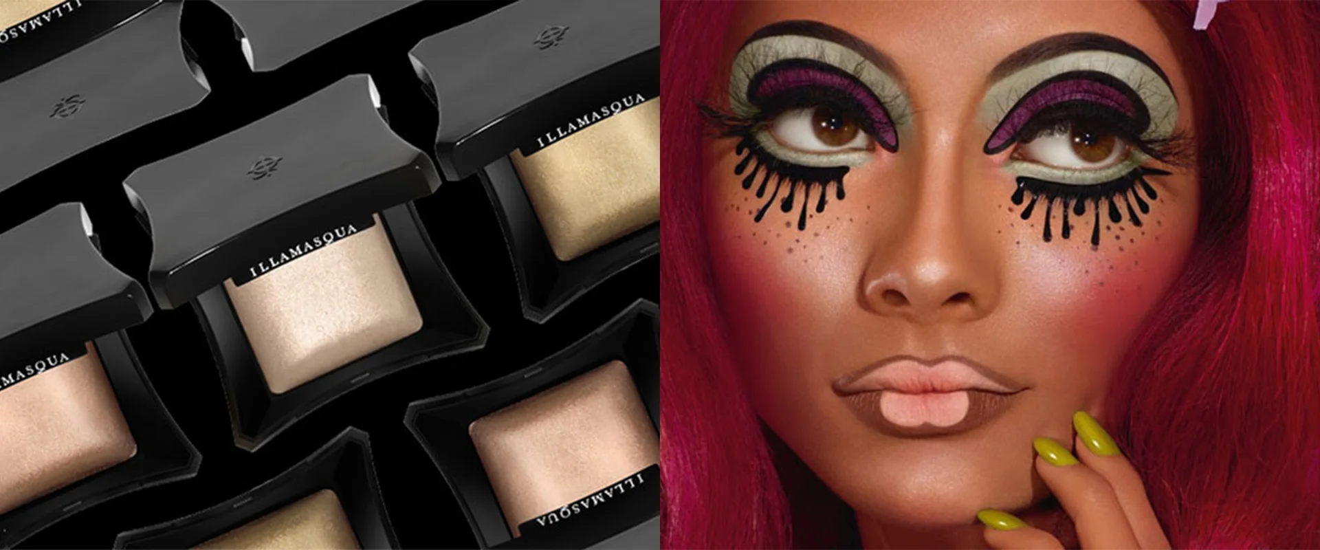 Illamasqua - curventa - makeup - range - brand - beauty - photography - close up - creative