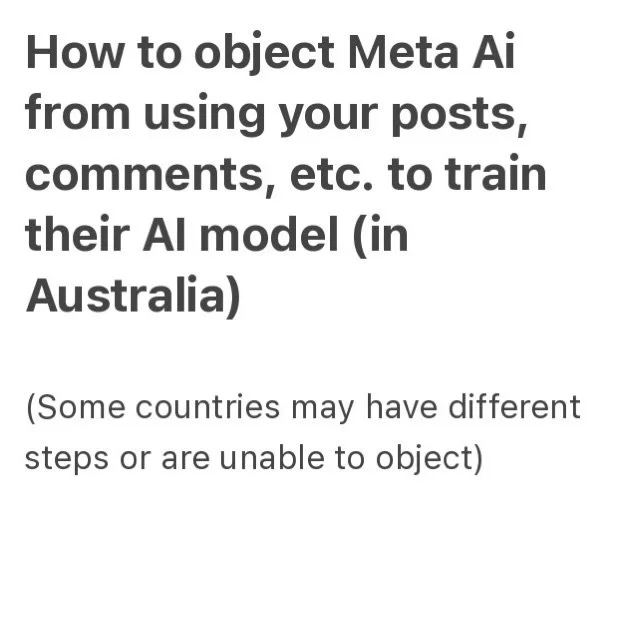 Hi everyone!
It was recently announced that meta ai will be using user&rsquo;s content to train their Ai. This could mean, for artists, that your art gets used without your permission and could increase the risk of plagiarism and your art being used 