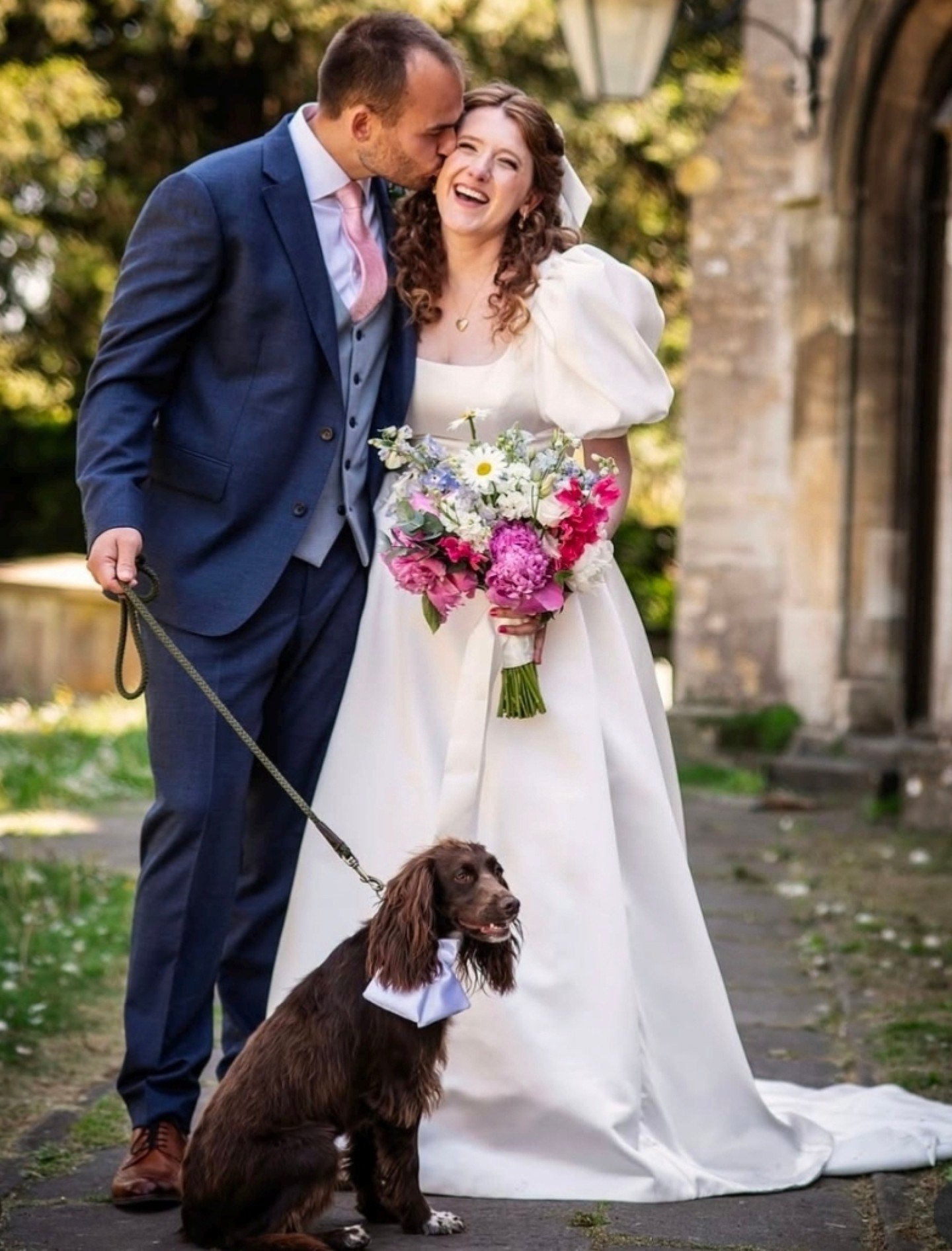 Anily in her custom Jesus Peiro dress &mdash; effortlessly beautiful.

We&rsquo;re always so grateful when our brides share a glimpse of their day. It&rsquo;s a real privilege to play a small part in such a big moment.

And if you&rsquo;re still sear