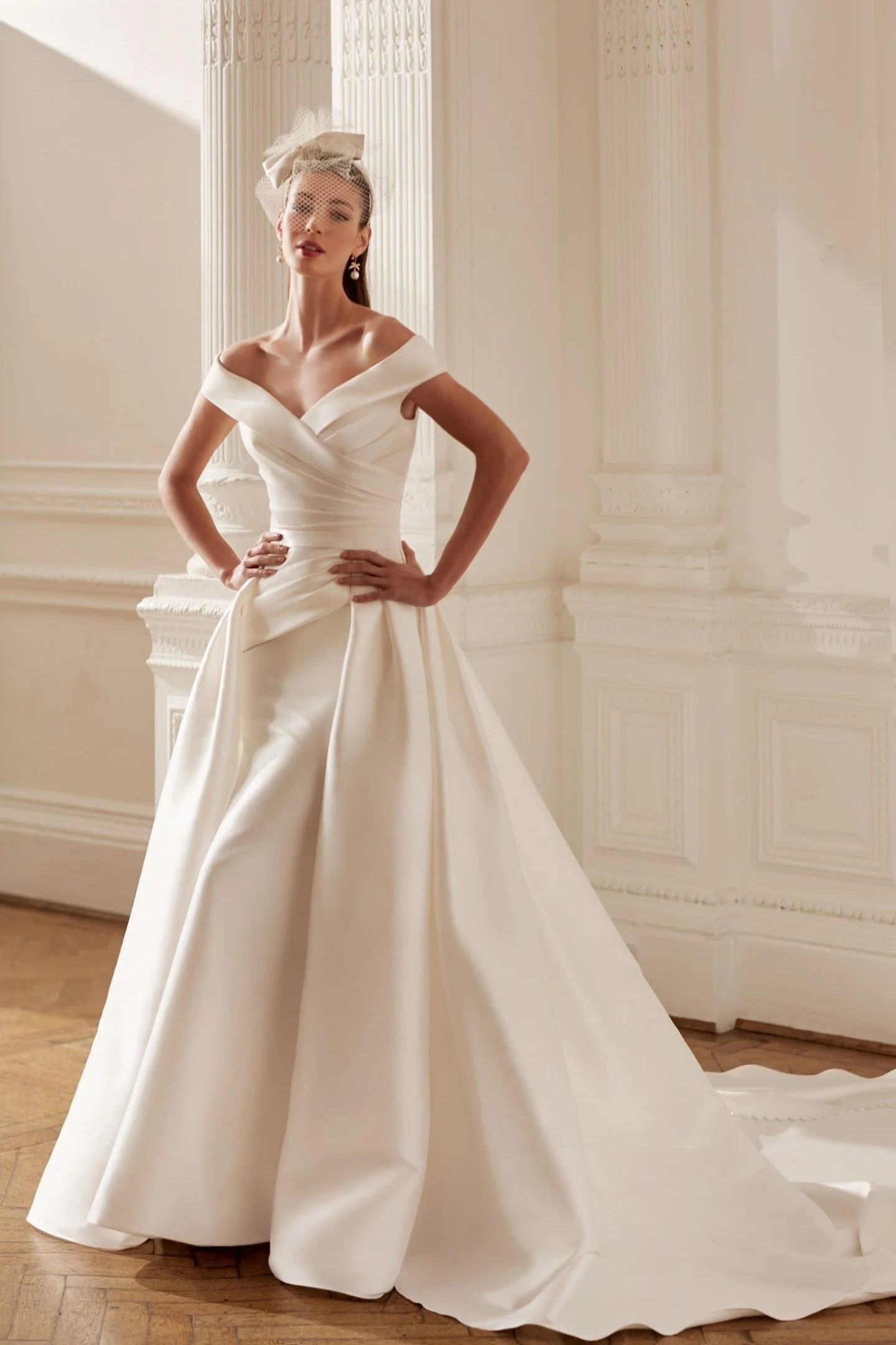 With less than 65 days to go until we close, the rails are changing all the time. There&rsquo;s still plenty to choose from right now &mdash; but once a dress is gone, it&rsquo;s gone for good. 
Dress: Quinn includes Overskirt
Designer: Ellis Bridals