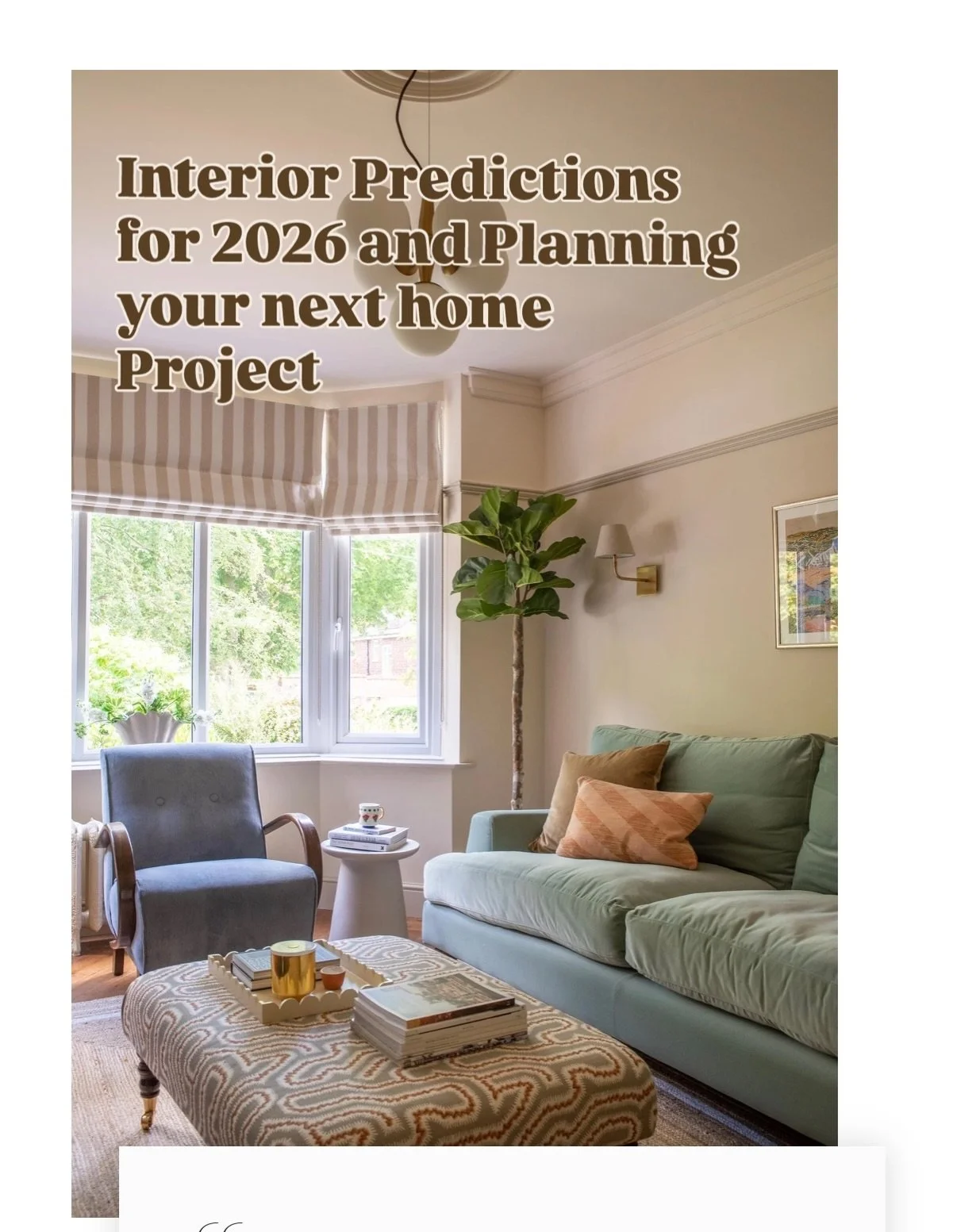 Some 2026 predictions that I&rsquo;m lovin and that you can work into your interior whilst still keeping it timeless and personal to you; See link in my bio for the full read 

If you need design help this year I have some limited availability for de