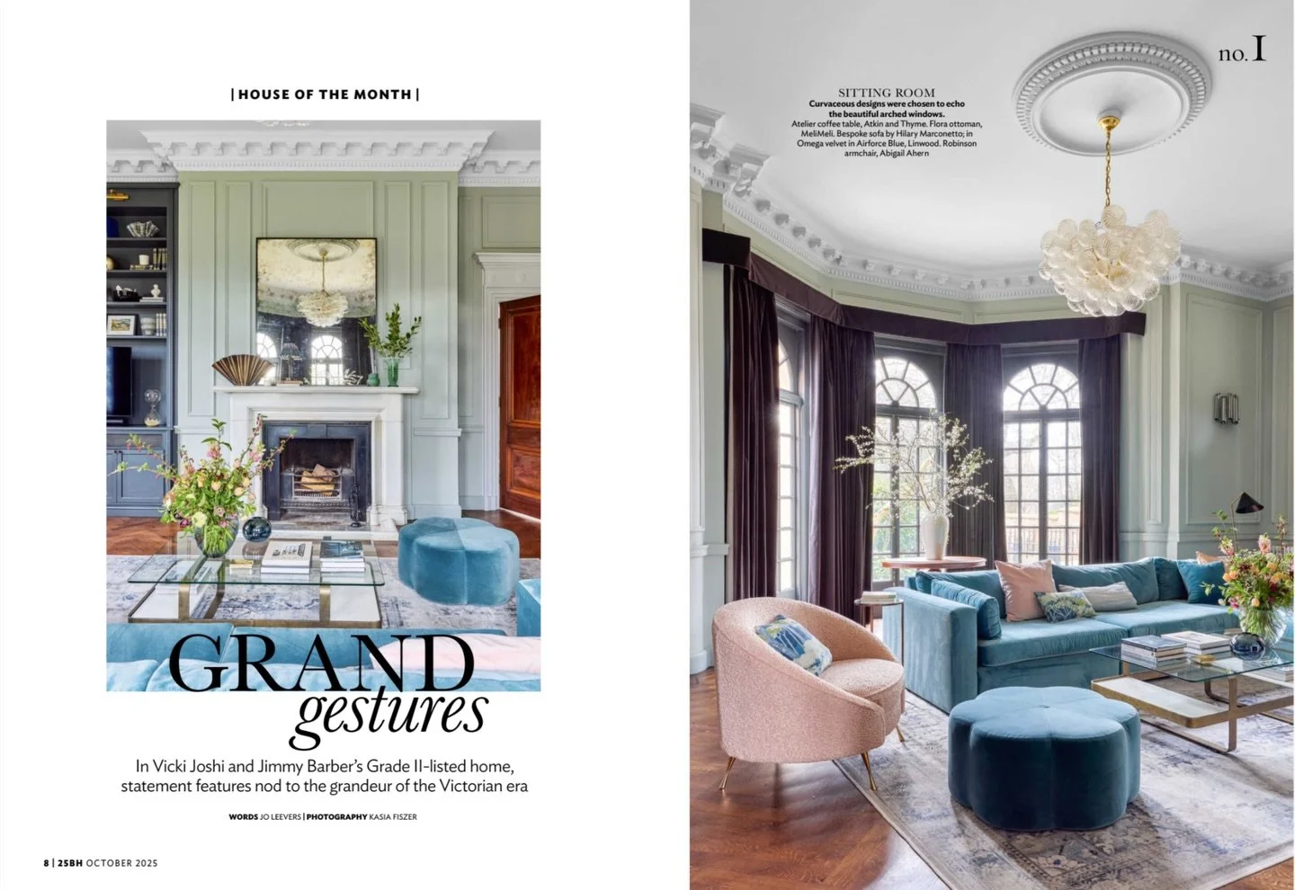 Documenting this feature here as a highlight of 2025. I worked on this house with my clients for the over 4 years. It was a proud moment seeing the The Park Project in print in October 2025 in &nbsp;@25beautifulhomesmagazine&nbsp;as their &lsquo;hous