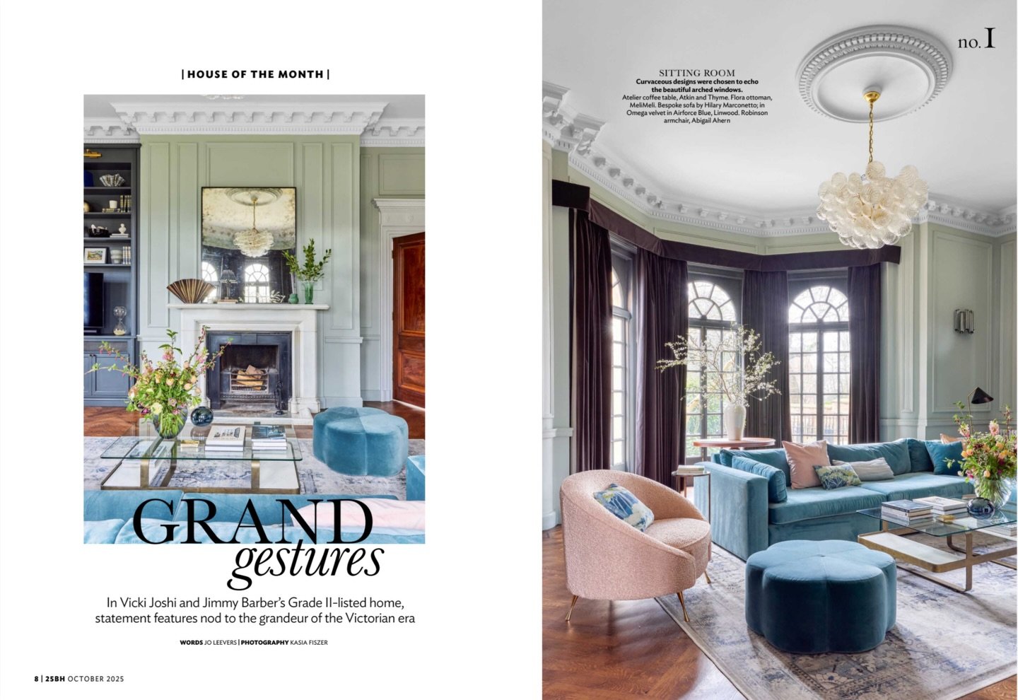 Documenting this feature here as a highlight of 2025. I worked on this house with my clients for the over 4 years. It was a proud moment seeing the The Park Project in print in October 2025 in &nbsp;@25beautifulhomesmagazine&nbsp;as their &lsquo;hous