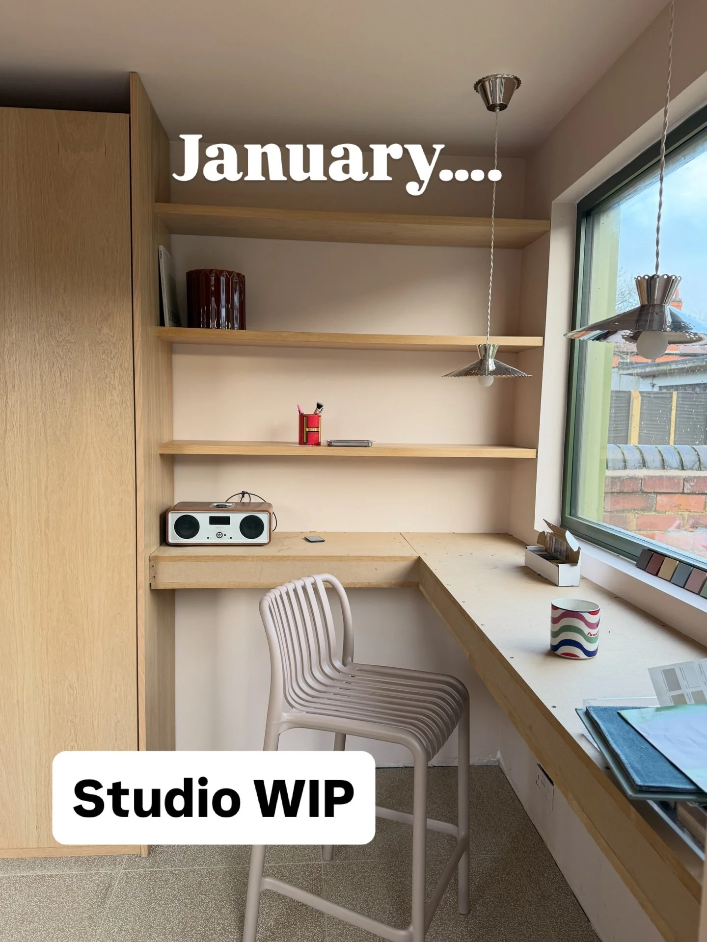 January life! Considering I was ill for 10 days and in hibernation mode it ended up being  a busy one at Work &amp; home. 

Side note keep hearing Tom&rsquo;s diner, near my all time faves! 

#interiordesignwestbridgford #nottighaminteriordesign #jan