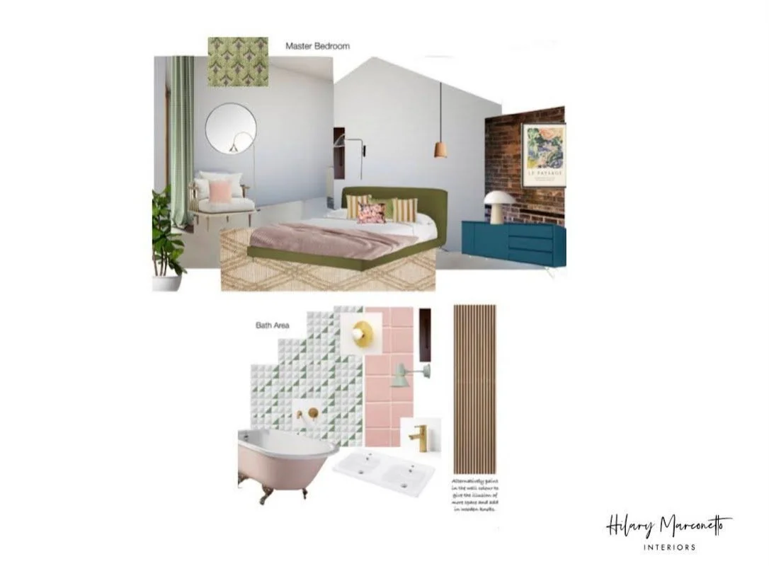 Bedroom and Bathroom Concept Design