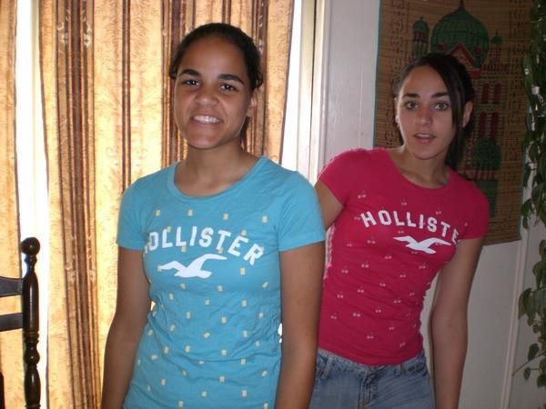 Sarah and Amina
