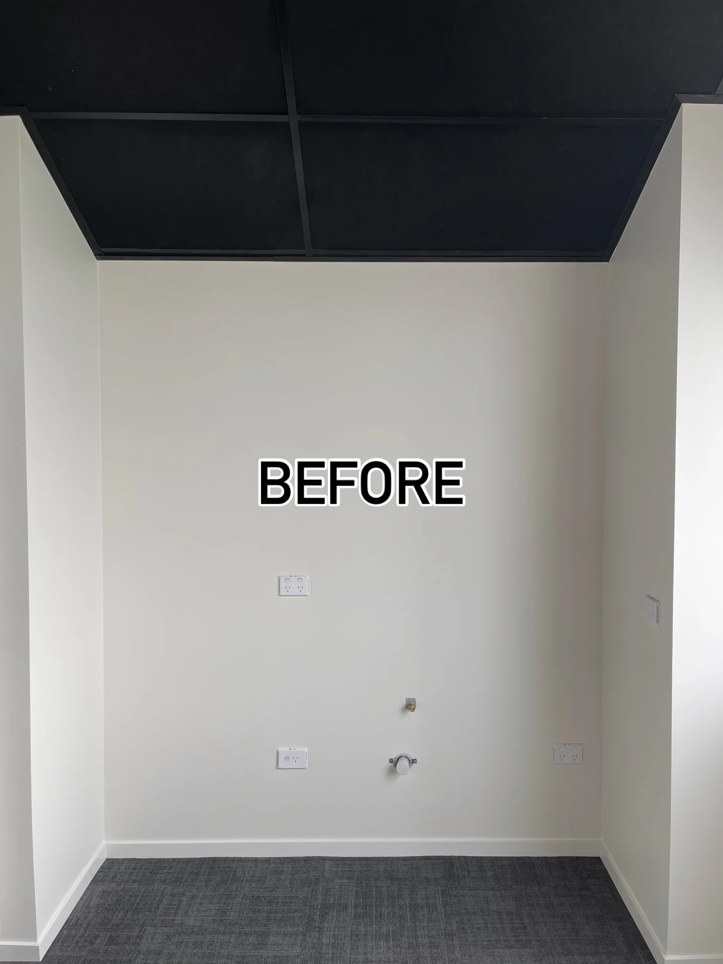 Another recent before and after 🙌🏼

Our team completed this kitchen fit out in a new community space in Te Kauwhata this week. 

&bull; Colour Board - @laminexnz Melteca Storm
&bull; Handles - @laminexnz @loandcointeriors Linear Pull Nickel
&bull; 