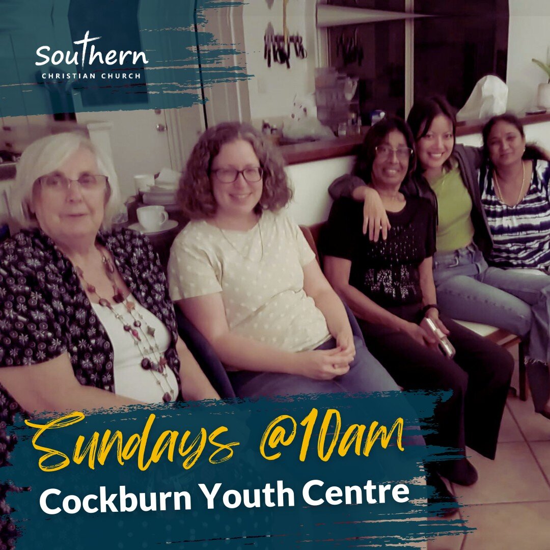 We'd love to meet you this Sunday at our regular church service, 10am in the Cockburn Youth Centre.
We'll be singing, praying, listening to God's word in the Bible and enjoying each other's company.
More information at www.southern.org.au
.
(Photo fr