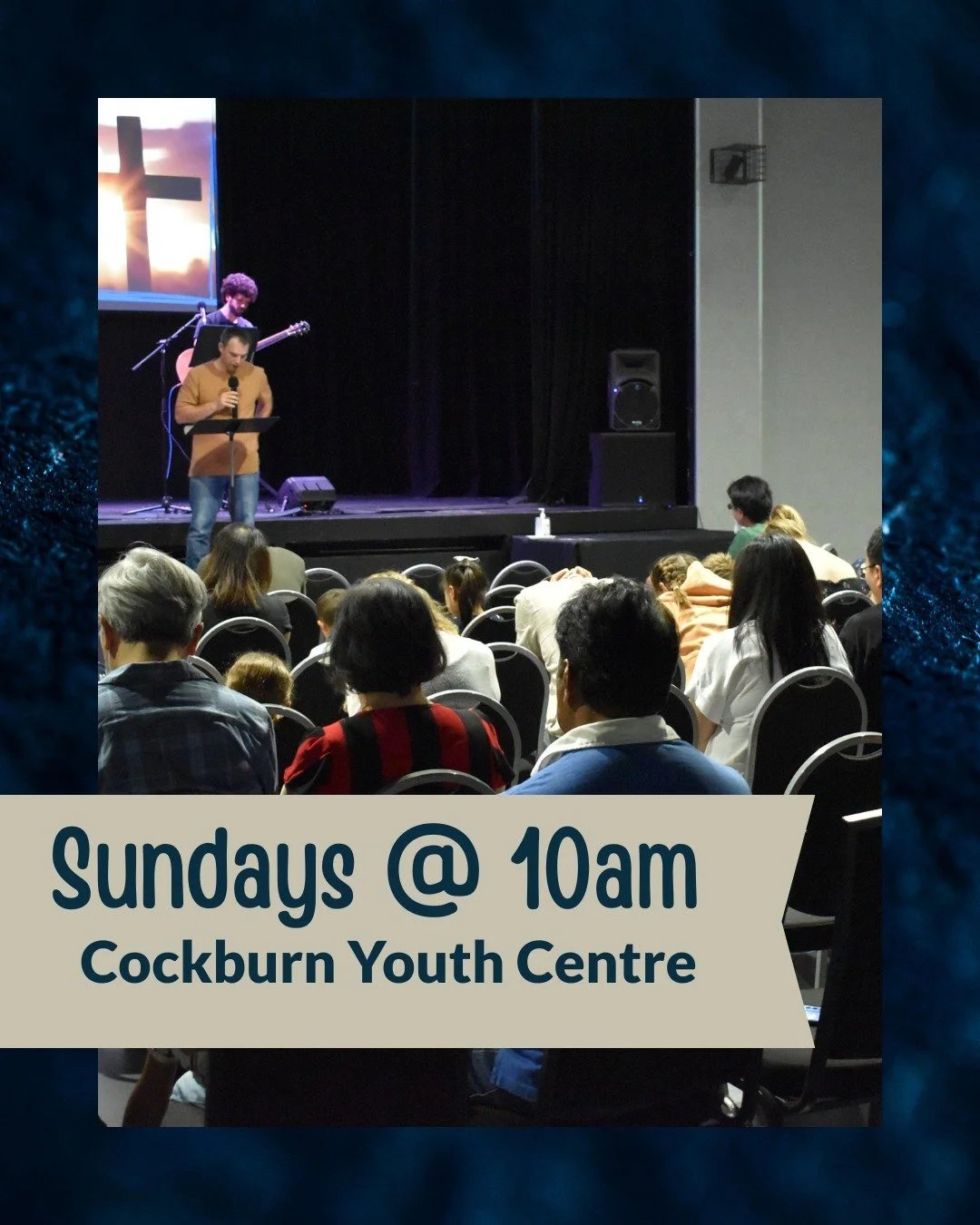 Are you ready for church tomorrow?

Join us at Southern Christian Church for a morning of:
&bull; Singing and praising together
&bull; Applying God's word to your life.
&bull; Seeing friends, old and new!

Cockburn Youth Centre | www.southern.org.au
