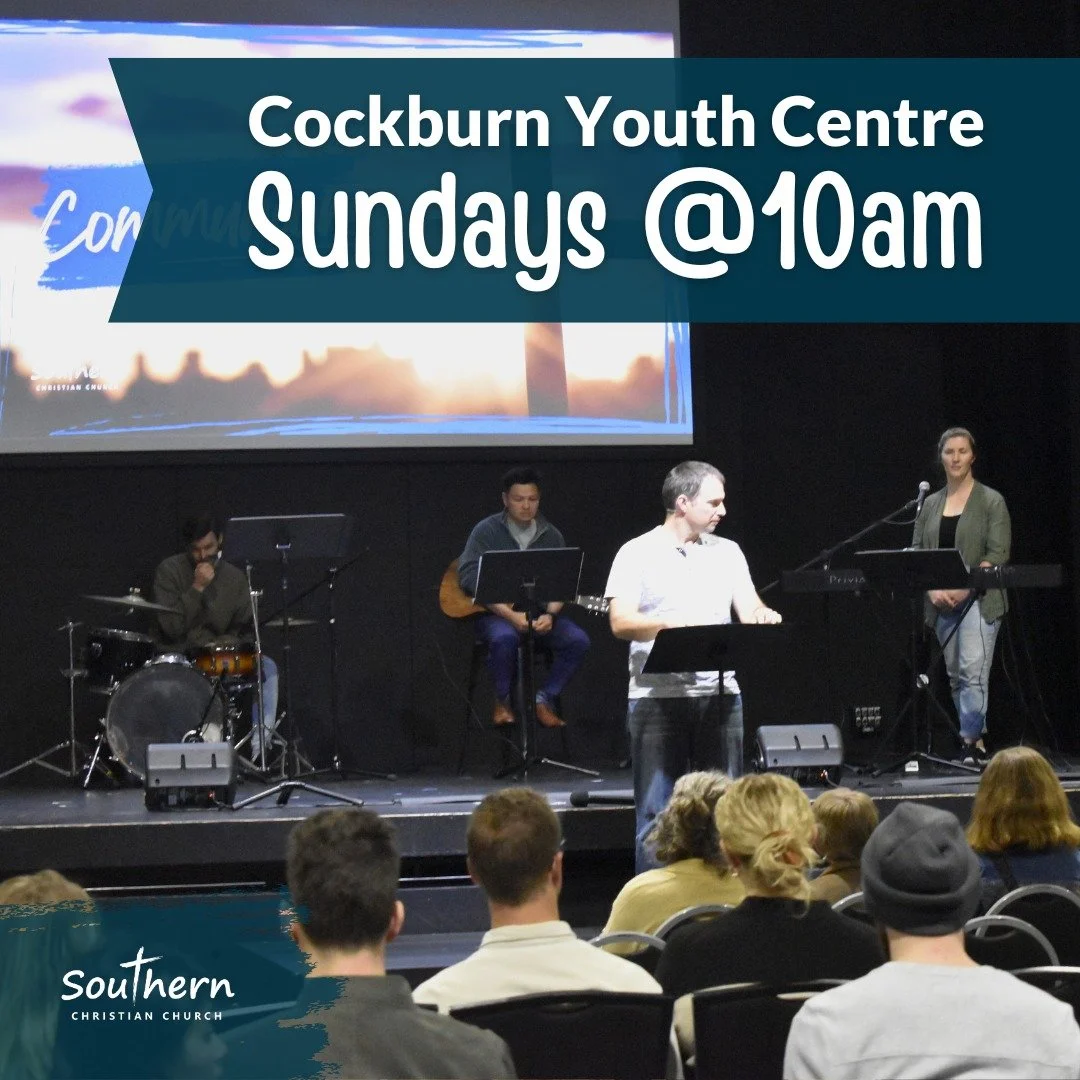 We'd love to see you at Southern tomorrow!
Come along and hear from the Bible, sing God's praises together and meet others from our local community.
Visitors are always welcome ☺️
Kids and creche program available.
www.southern.org.au
