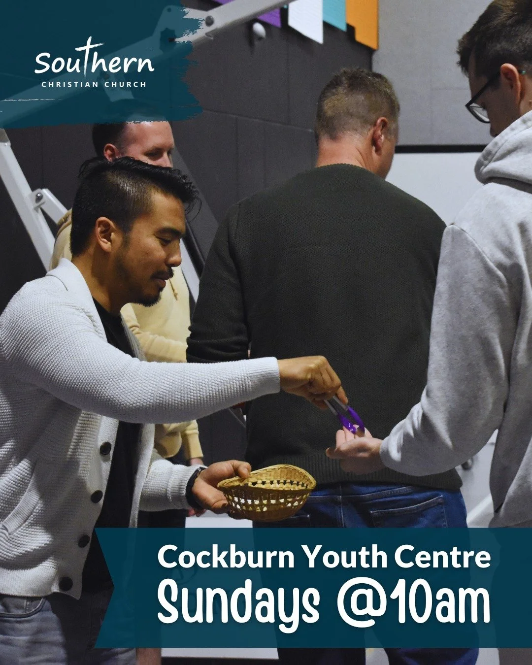 Join us at Southern Christian Church this Sunday. We will sing together, pray for the world and each other and apply God's word to our lives. 
Cockburn Youth Centre | www.southern.org.au