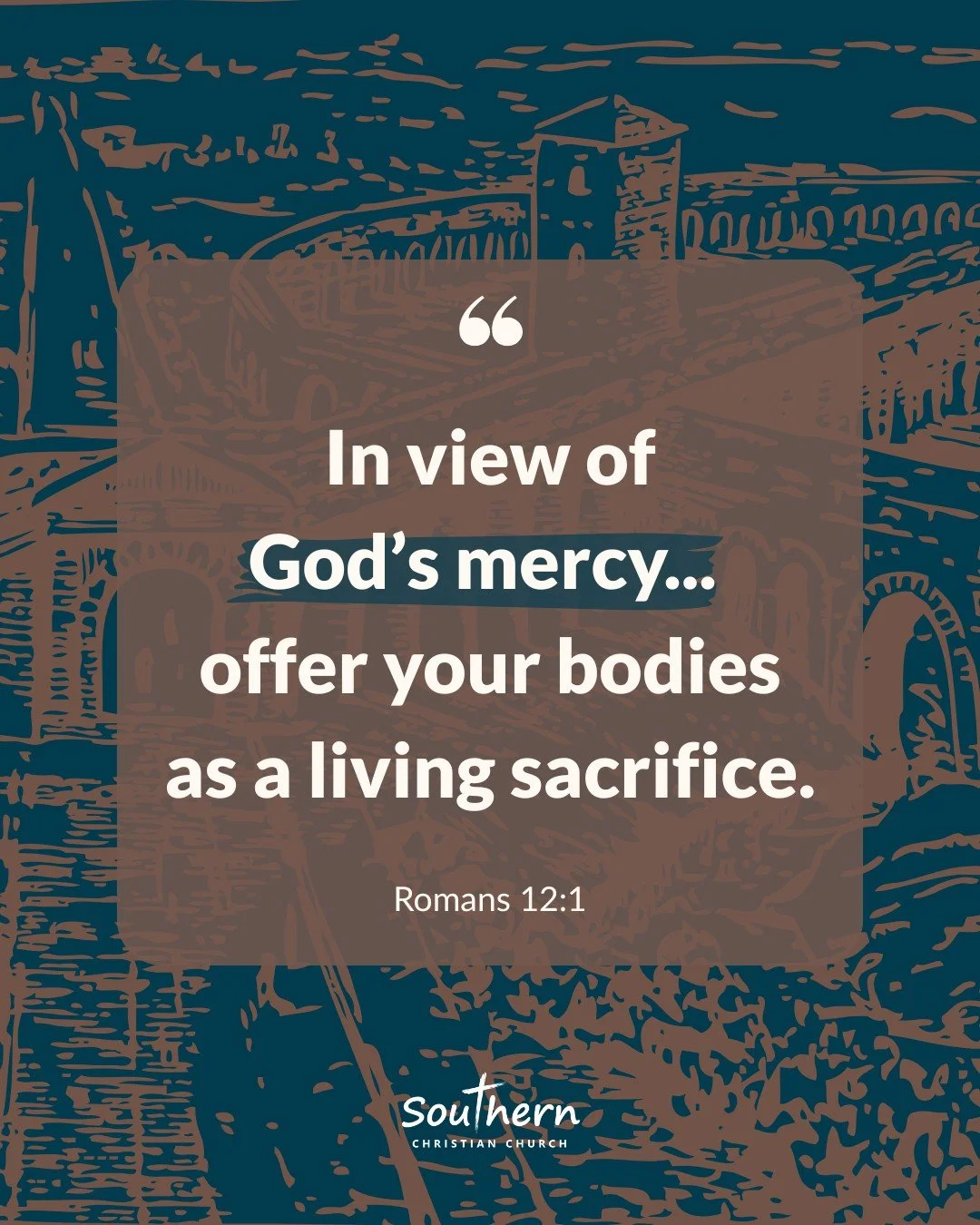 Our Lord God, 
Remind us daily of your mercy shown to us in Jesus Christ.
Renew and transform our minds so that we live for you with all our will, mind, body and strength.
Amen.
#reminderfromSunday