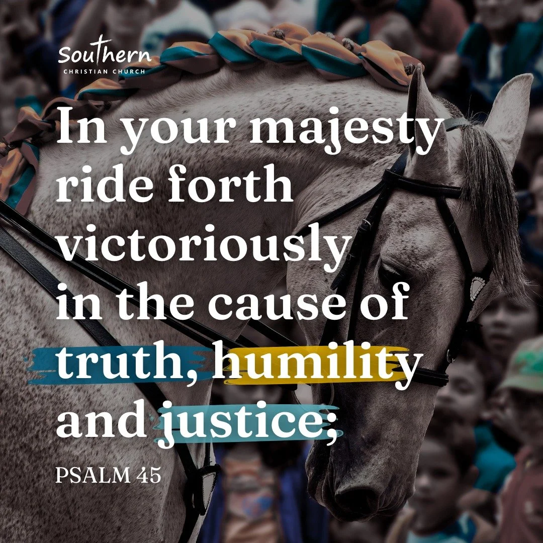 Our King Jesus is the most excellent leader to follow and take joy in, full of goodness and anointed with grace.
#reminderfromsunday 
www.southern.org.au