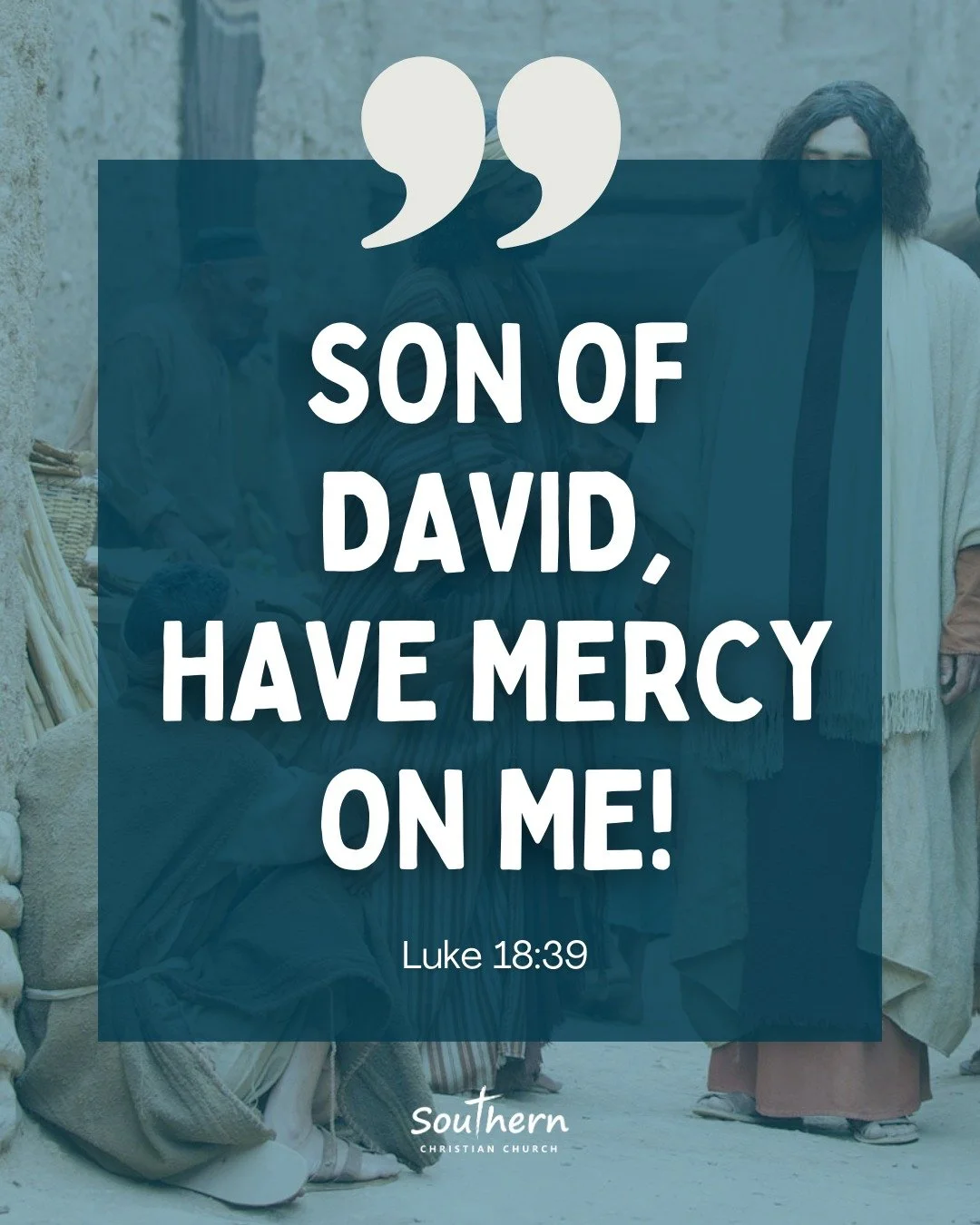 Join us this Sunday and hear the next episode in our series on "Jesus' Unlikely Picks" from Luke's Gospel.
Visitors are always welcome! Find out more about our Sunday services 👉 www.southern.org.au
.
Luke 18:31-43 #reminderfromsunday 
Phot