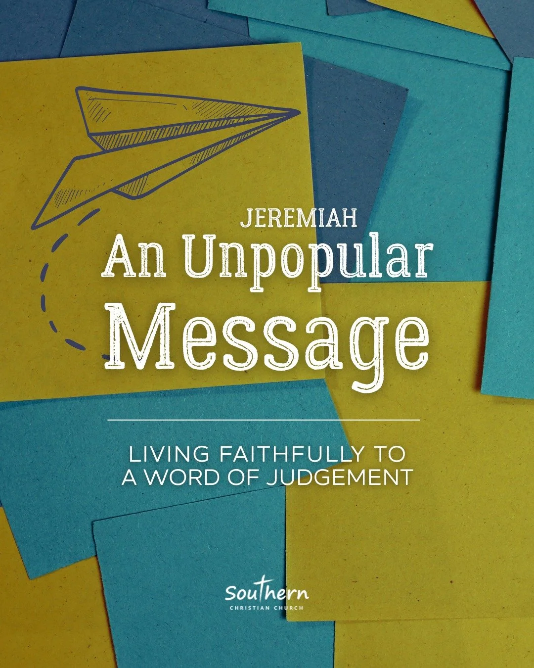 Starting this Sunday! Join us on Sundays in April-June for our sermon series on the writings of Jeremiah and the story of his life being faithful to God in a time of judgement and opposition.
Visitors always welcome. Youth, kids and creche available.