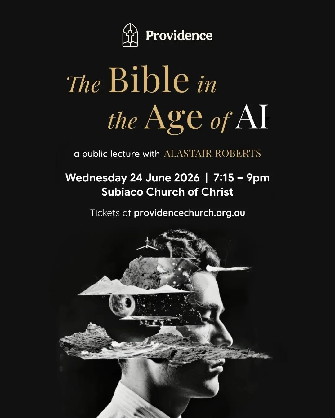 Artificial intelligence is changing the way we work, learn, create and relate to one another. But how should Christians think about it?
.
The Providence Church network is hosting a public talk by Alastair Roberts on "The Bible in the Age of AI&q