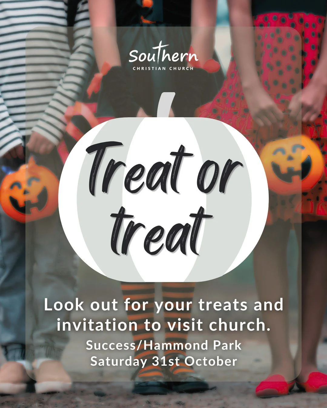 Our Halloween giveaway is back!
🧐 Keep an eye out for our friendly treat-givers on Saturday 31 October.
🍬 We'd love to give you a goody bag and invite you to visit us any Sunday or at our other community events.
www.southern.org.au