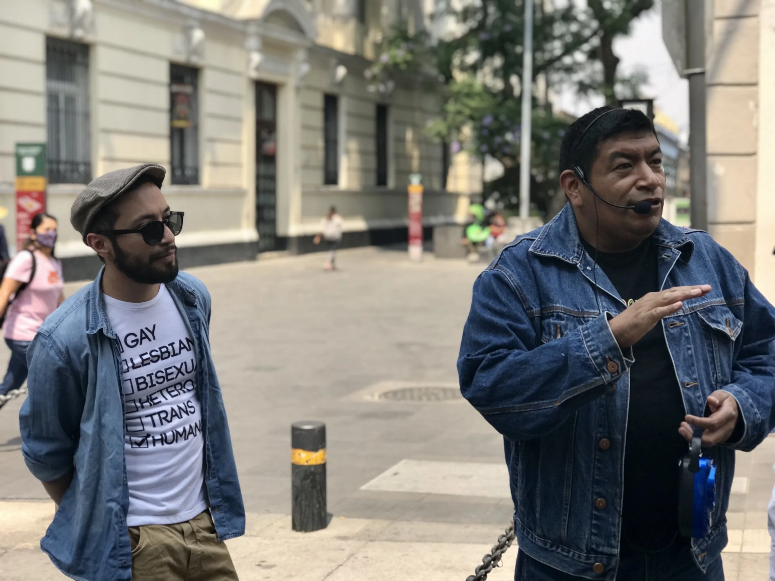 Visite de la ville d'une perspective LGBTQ+