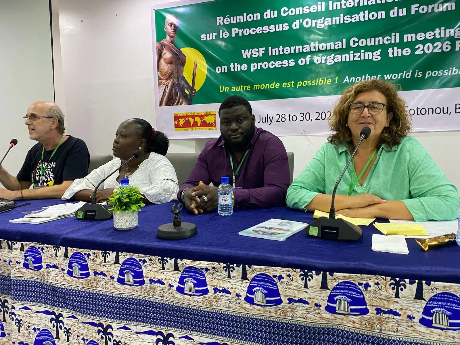 Katalizo présente à la rencontre du Conseil international du Forum social mondial (FSM) au Bénin