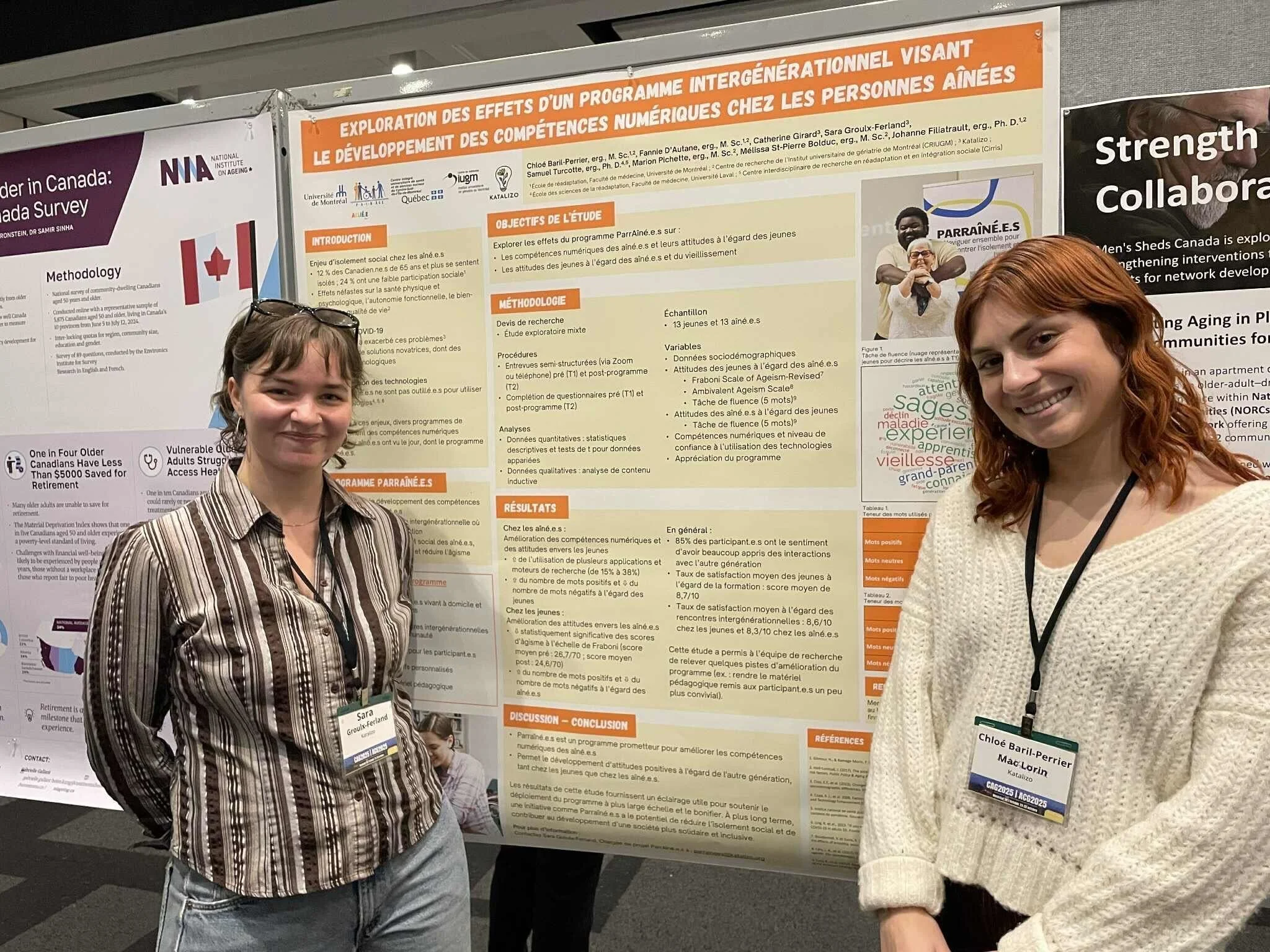 Une étude soutient l’impact du programme intergénérationnel ParrAîné.e.s