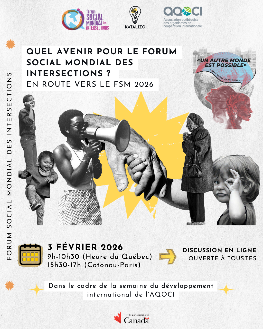 Quel avenir pour le Forum social mondial des intersections ? En route vers le FSM 2026