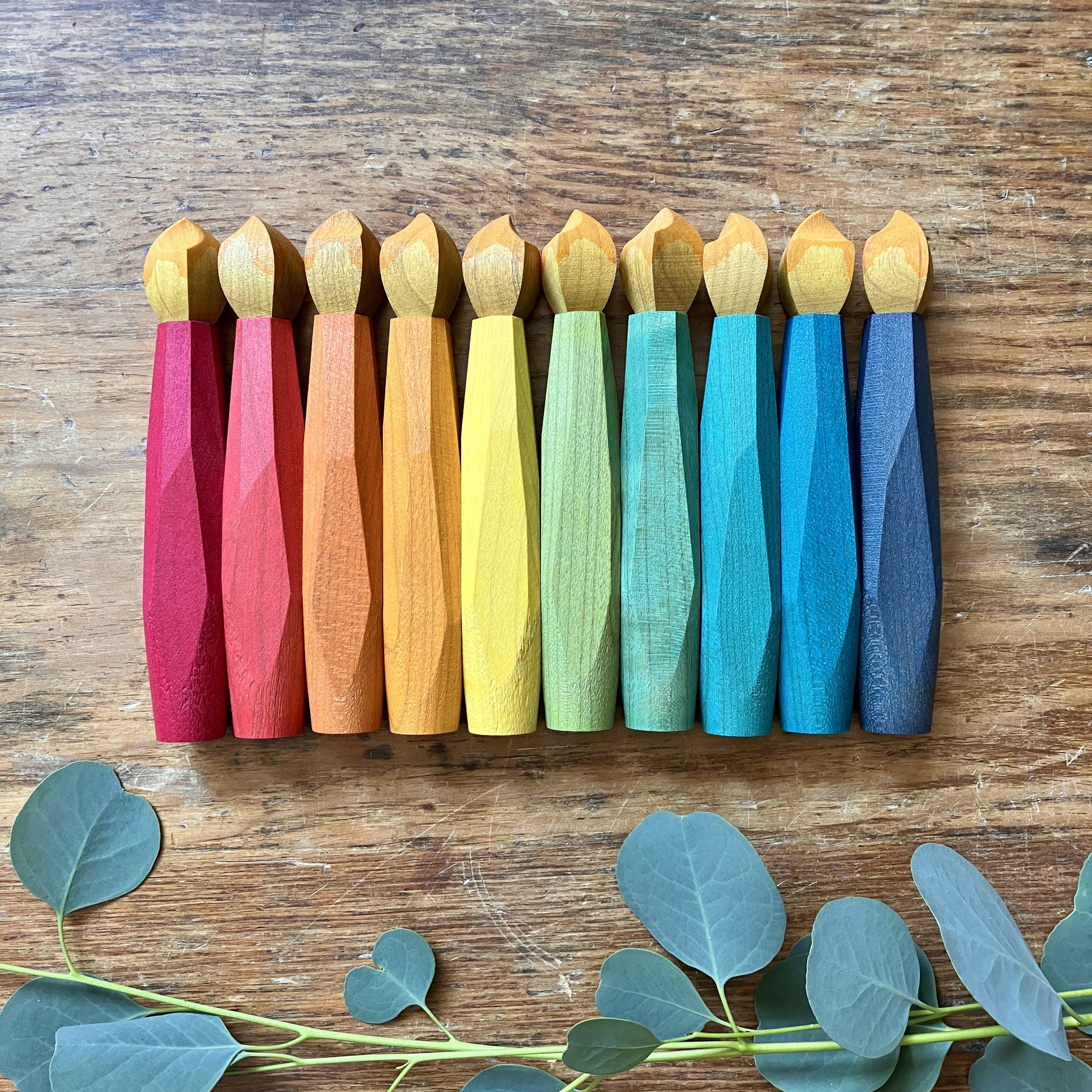 Rainbow Celebration Candle