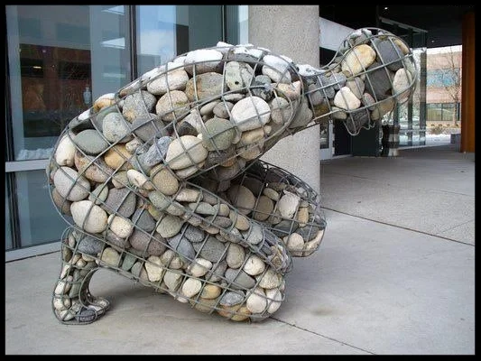 Rising Cairn, by Celeste Roberge // Also has been called The Weight of Grief