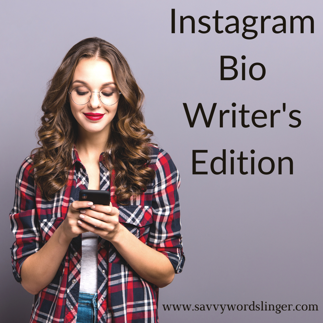 Instagram Bio - Writer's Edition
