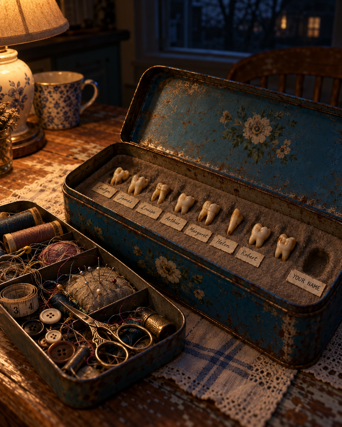 The Sewing Box Wasn’t For Sewing