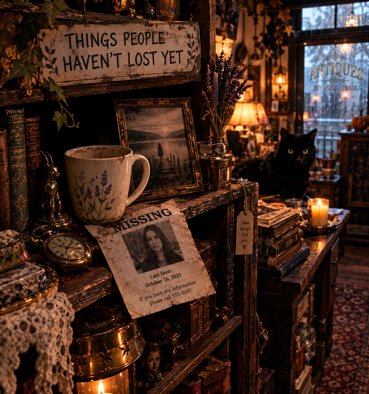 The Lost and Found: A Creepy Antique Shop Horror Writing Prompt